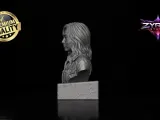 Kimiko Bust STL The Boys 3D Print Sculpture Collector Model-4
