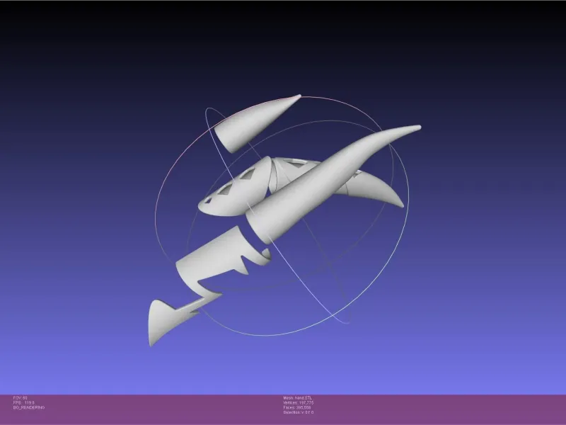 Genshin Impact Ningguang Handpieces Basic Model