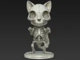 Skeleton Cat Kitten-1
