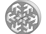 Simple Snowflake Cookie Cutter-2