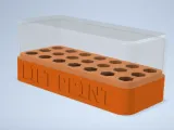 Caixa para bits ponteiras de chaves de fenda, torx, philips-1