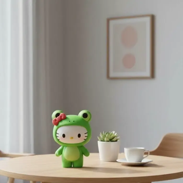 Hello Kitty Frog Costume 3D Print