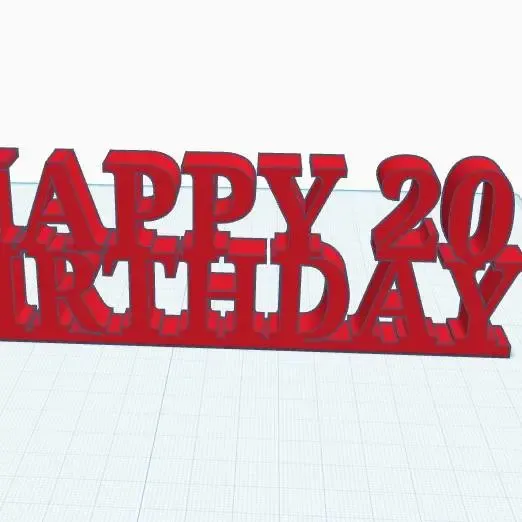 Happy Birthday 20