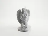 Fallen Angel Statue Fantasy Mythology 3D Printable-2