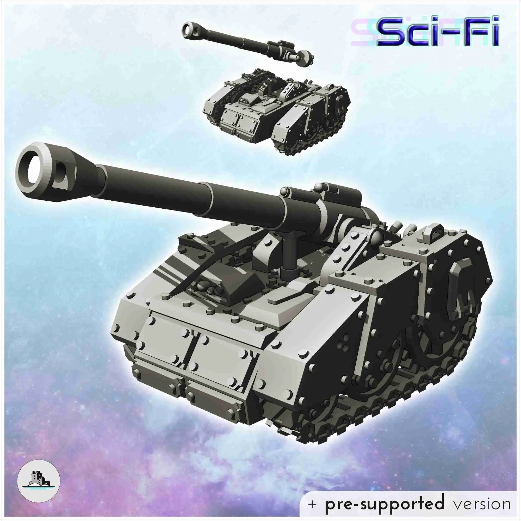 Sci-Fi Bodenfahrzeuge Pack Nr. 1 - Miniaturen Warhammer 40k
