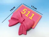 Bow Door Sign蝴蝶结门牌-3