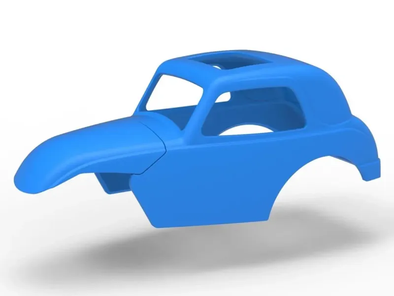 Shell of Super rod Version 3 Scale 1:25