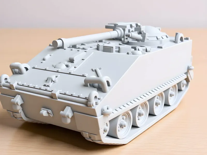 M114a1 War Vehicle Miniature Replica