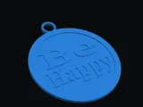 Be Happy Keychain-2