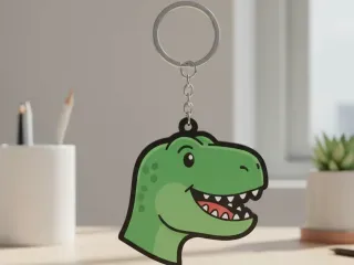 keychain dinosaur t rex
