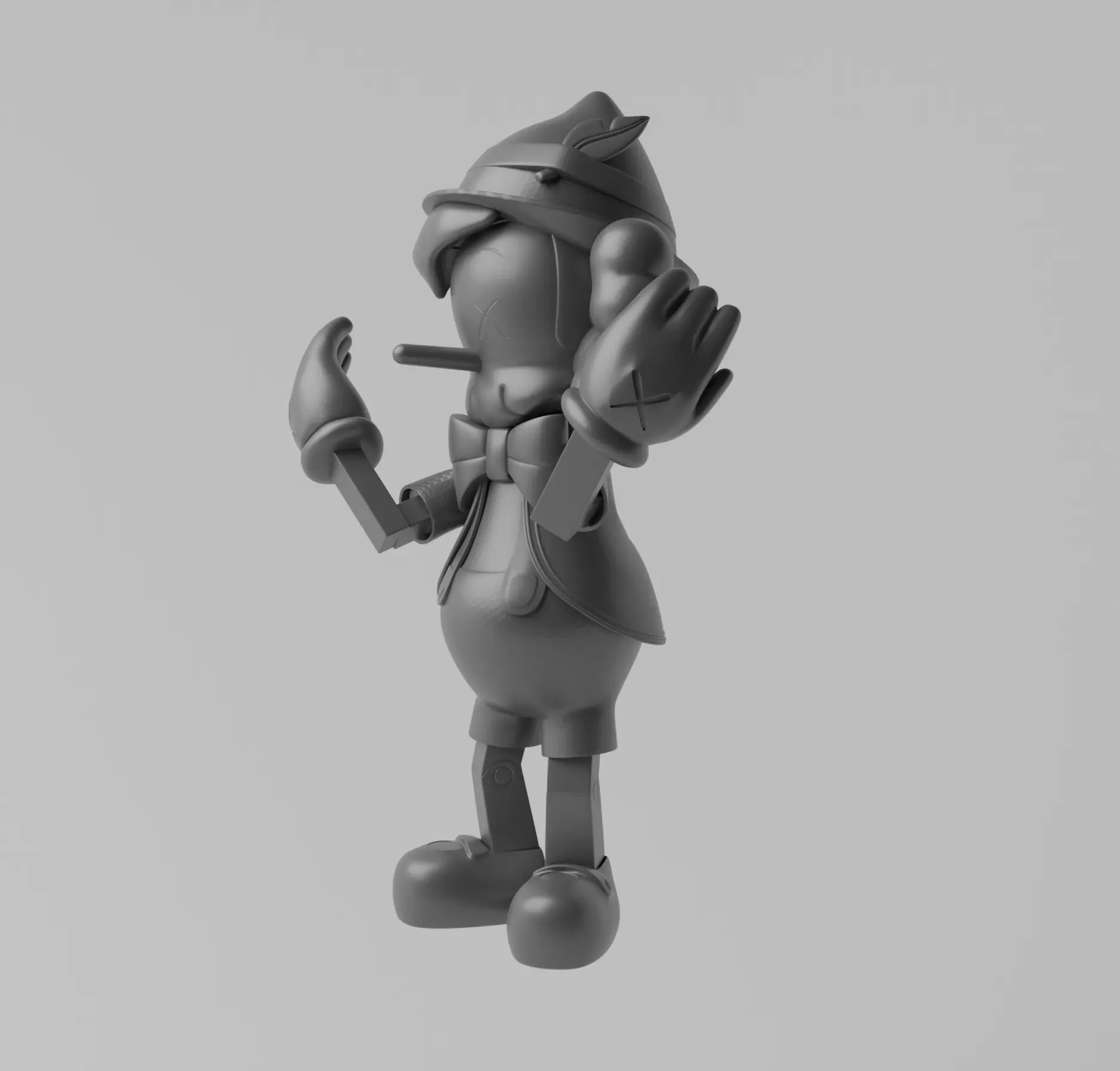 Kaws Pinocchio Jucărie Fan Art