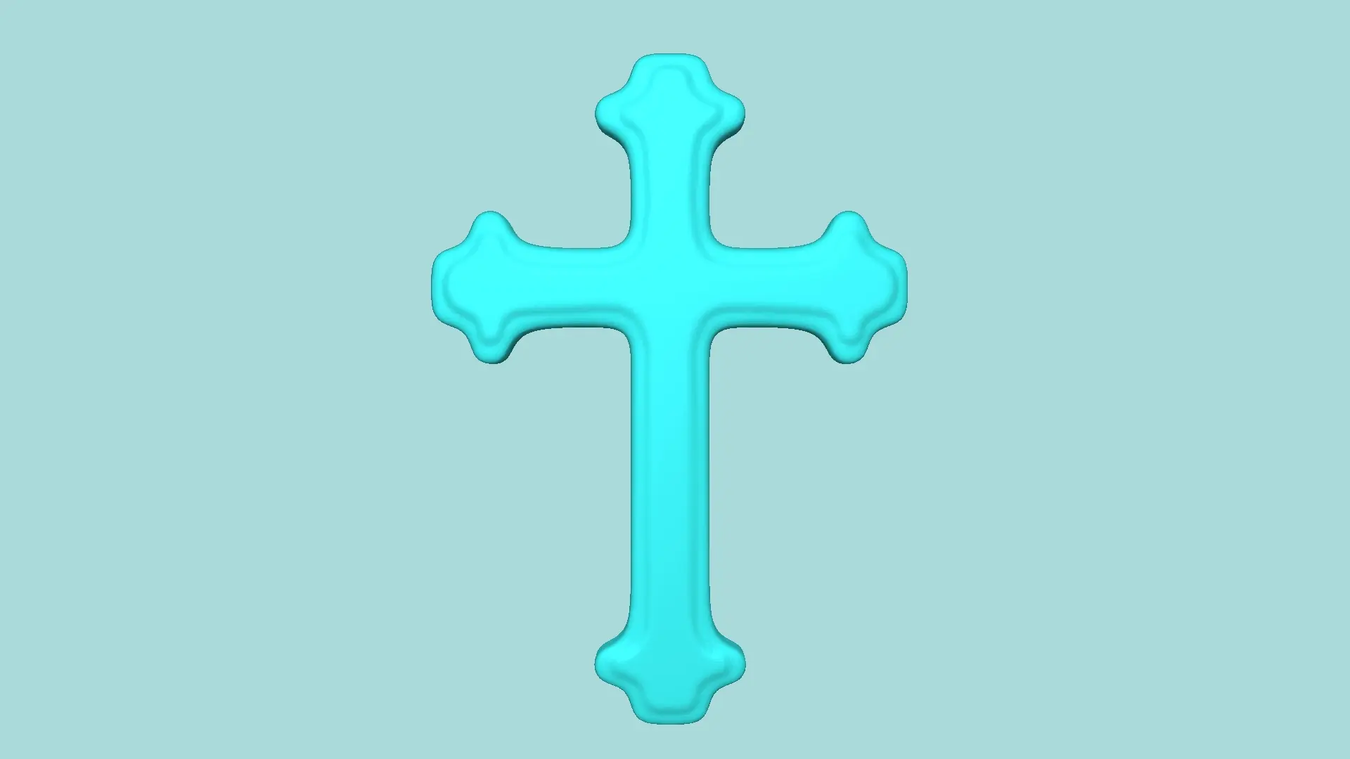Holy Cross Mold - Silicon Maker - Template