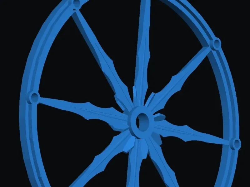 Frerris Wheel Frame Vintage