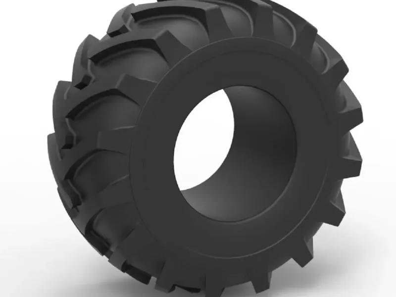 Tire of Timberjack Scale 1:25