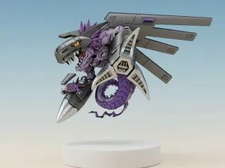 Gigadramon Digimon Creature Model