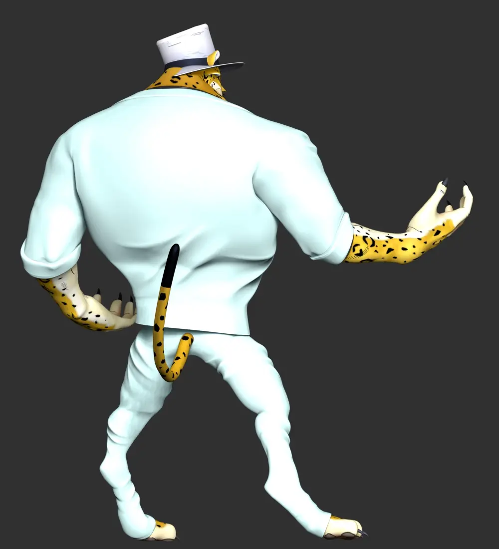 Rob Lucci beast form Leopard - One Piece