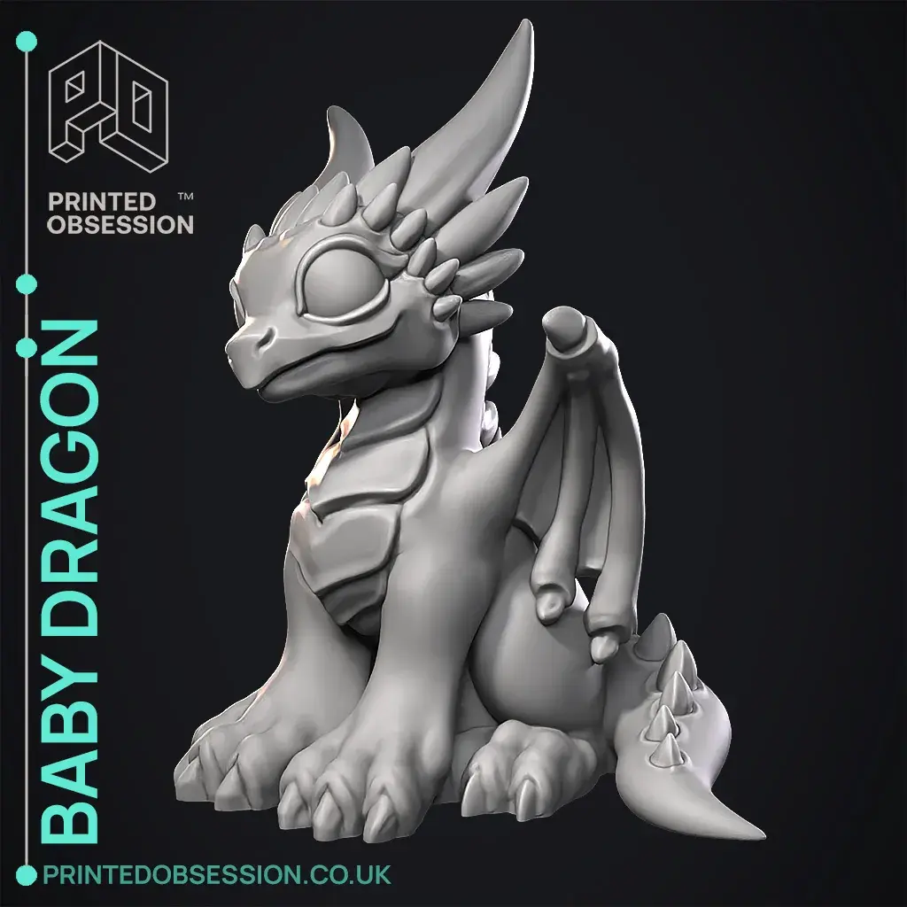 [EXCLUSIVE]Baby Dragon-Creality Cloud c/o Printed Obsession