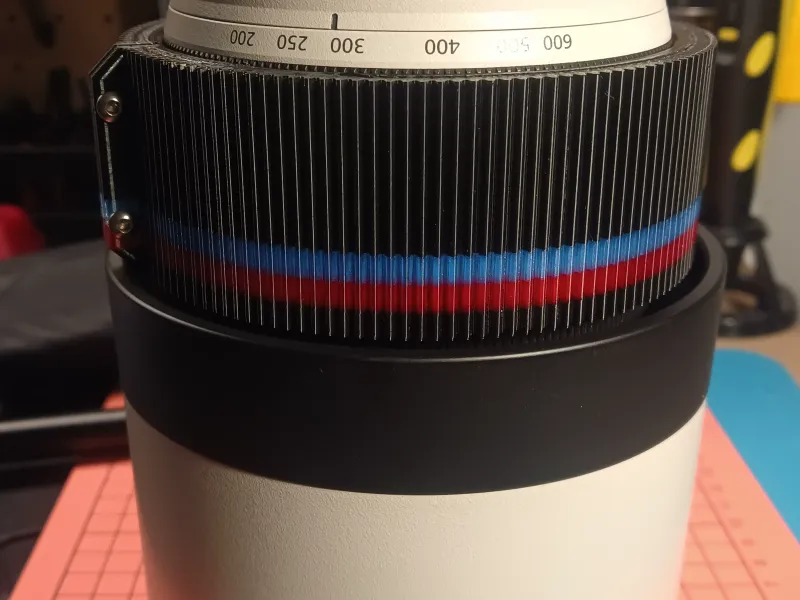 Anillo de enfoque y zoom para Sony 200-600