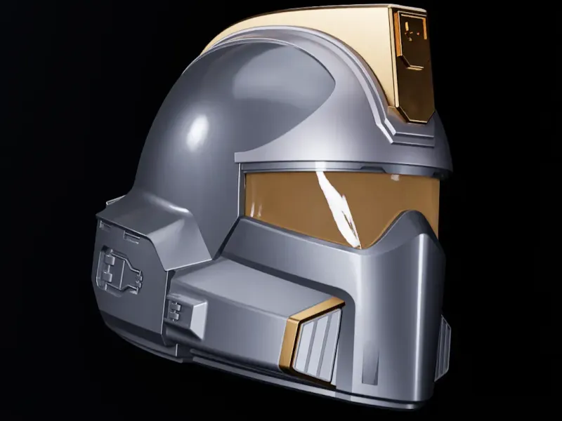 Helldiver 3 Cosplay helmet
