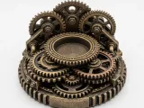 Home Decor Unique Gearbox Candle stand-2