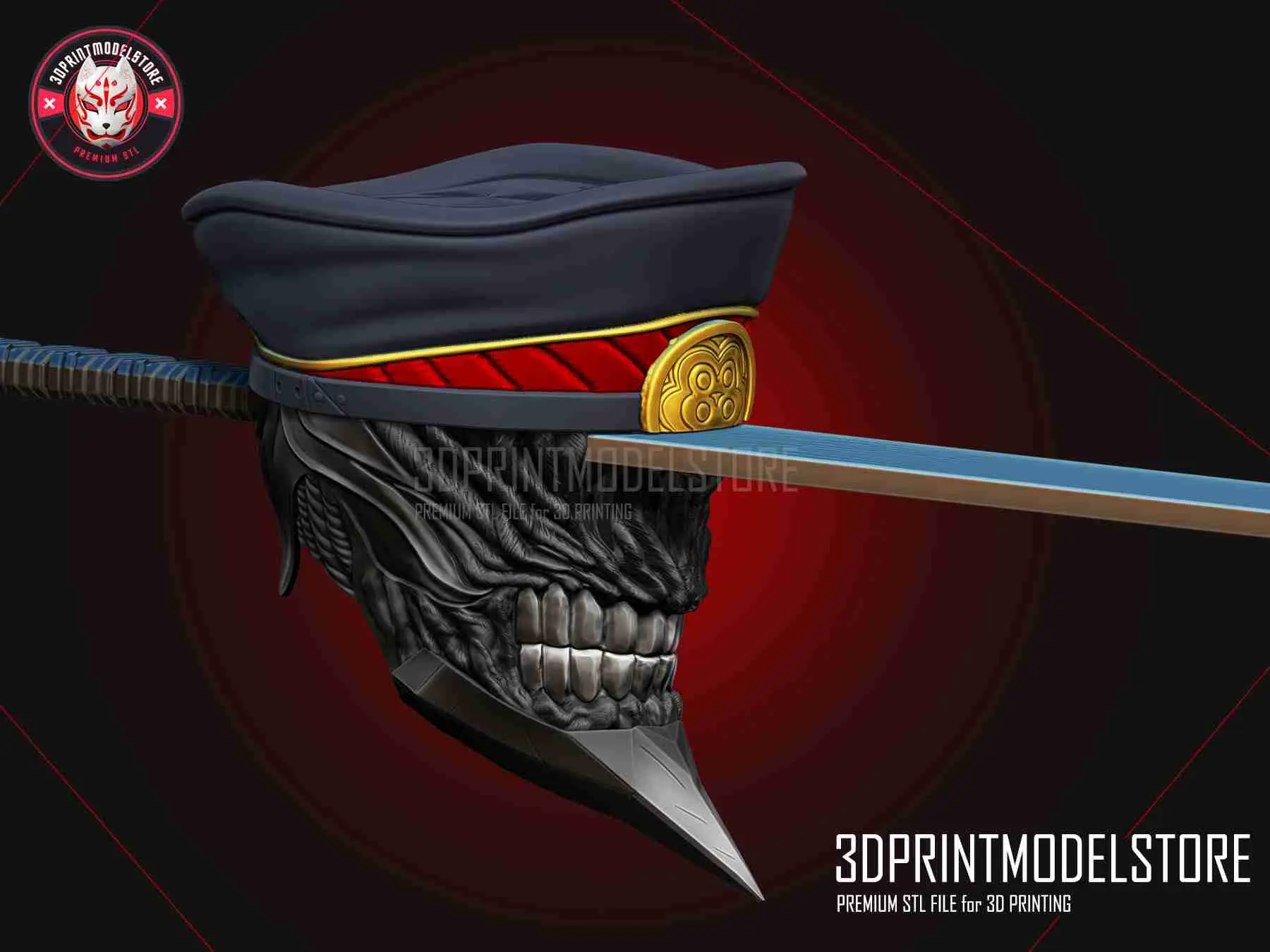 Chainsaw Man Katana Man Helmet Cosplay Halloween Costume