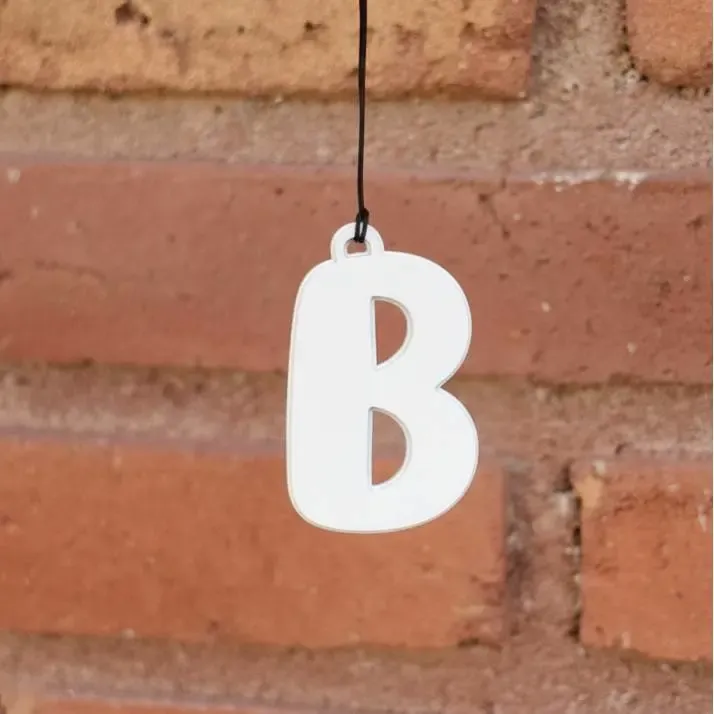 Letter B Keychain