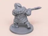Axe Defender Dwarf for DnD - Magic Series-2