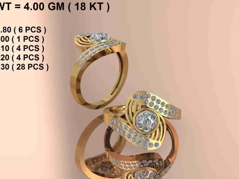 light wight ladies ring