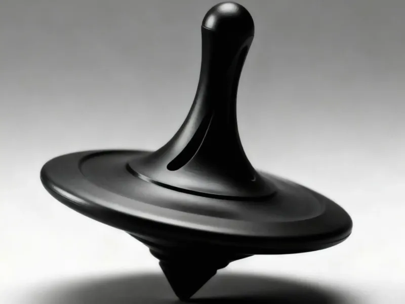 Modern Minimalist Spinning Top