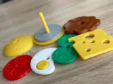 Montessori Hamburger Sorting and Stacking Toy-4