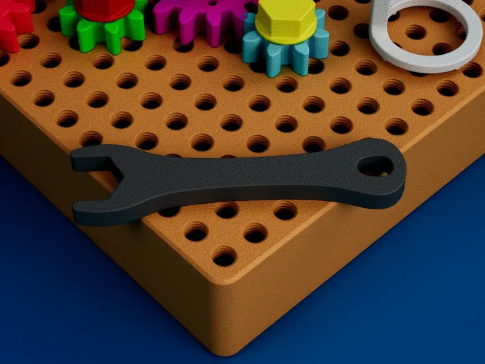 Interactive Gear Fidget Board - Education - PLA - 3D printed product - фото 8
