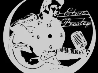 Elvis Presley Clock