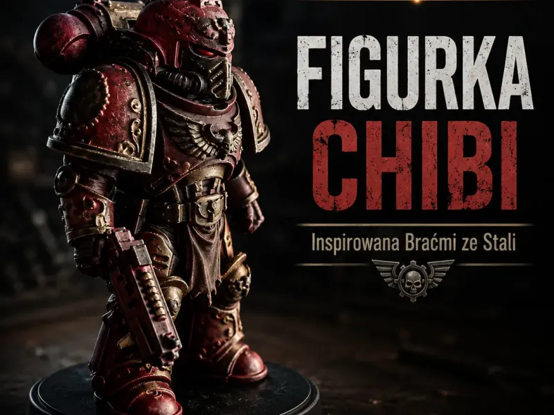 WorkShop3D Chibi Steel Guardian – Sci-Fi Power Armor Miniatu