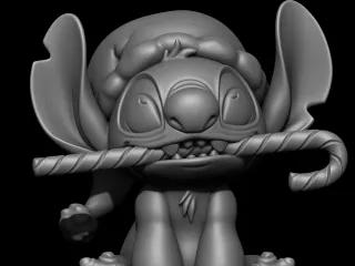 Christmas candy Stitch