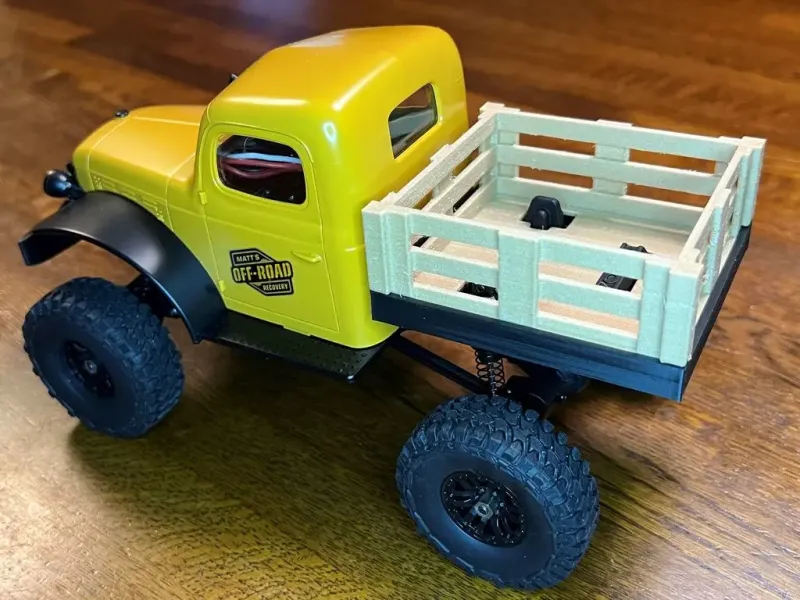 FCX24 Power Wagon Cama trasera y carga