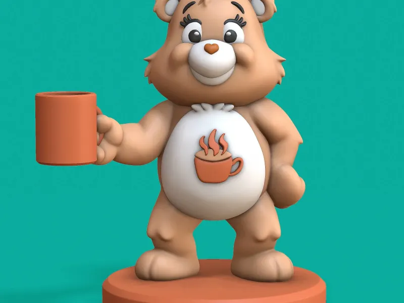 Care Bear - Coffe Bear