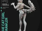 Cat Girl Brawler - Fată drăguță de birou - 120mm-4