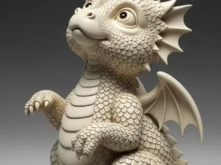Dragon / coleção filhotes