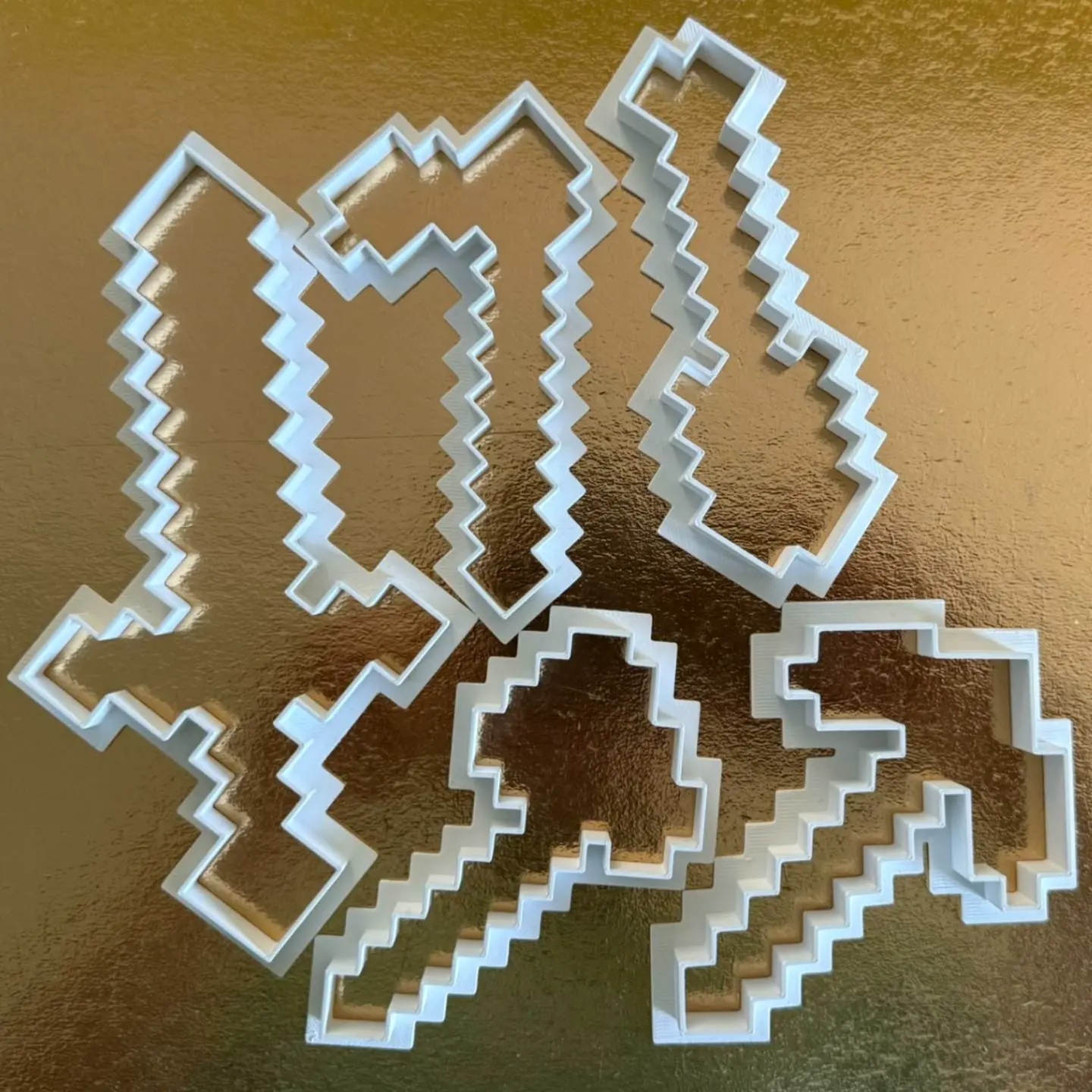3D Printer Files | 3MF File | Minecraft Cookie Cutters Set | Creality Cloud