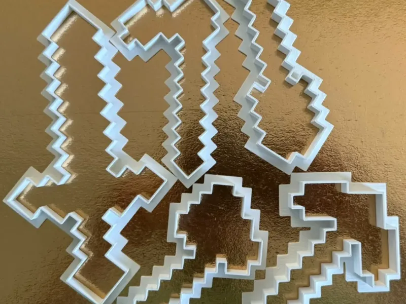 Minecraft Cookie Cutters Set