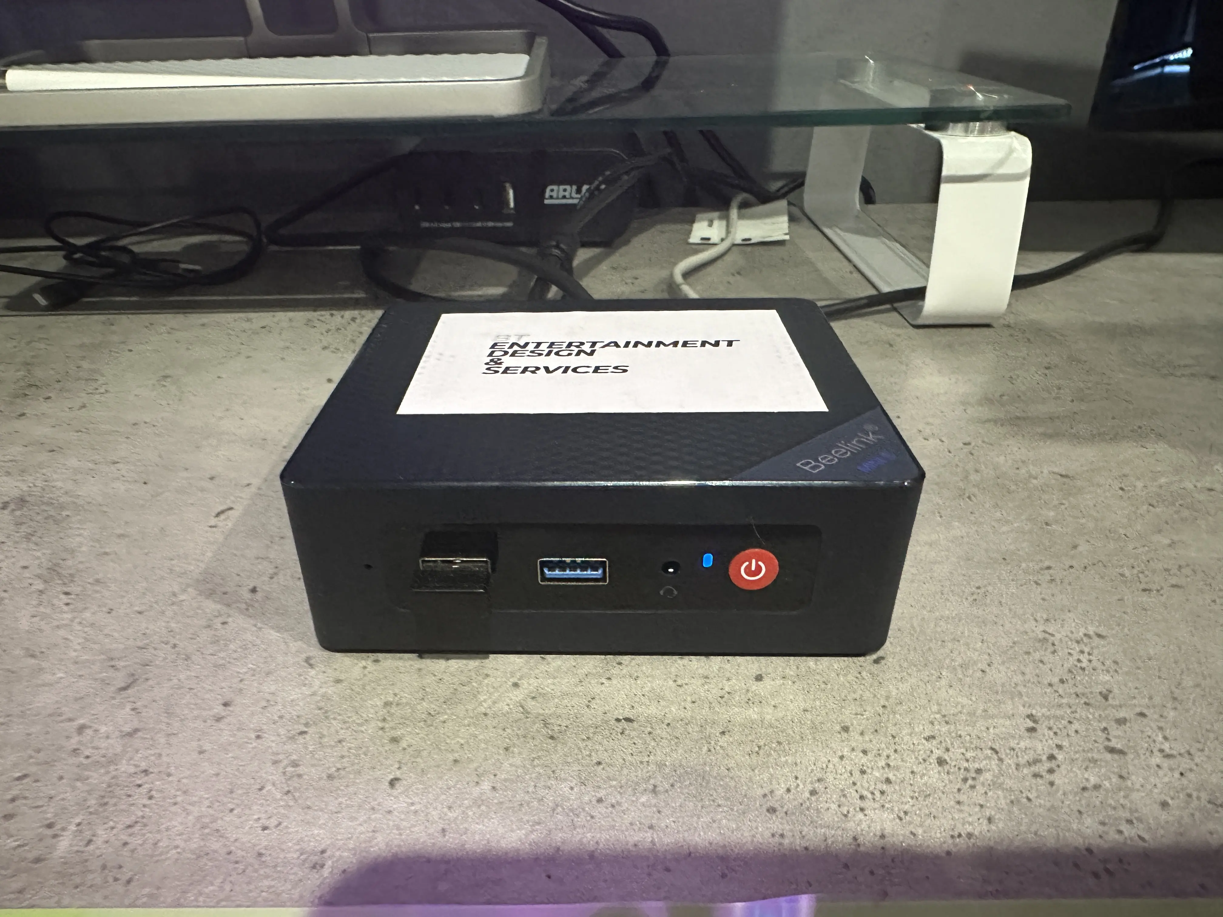 Beelink mini pc mount