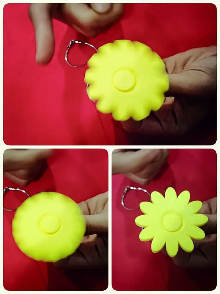 Rotating flower Accessories ( ring , necklace)