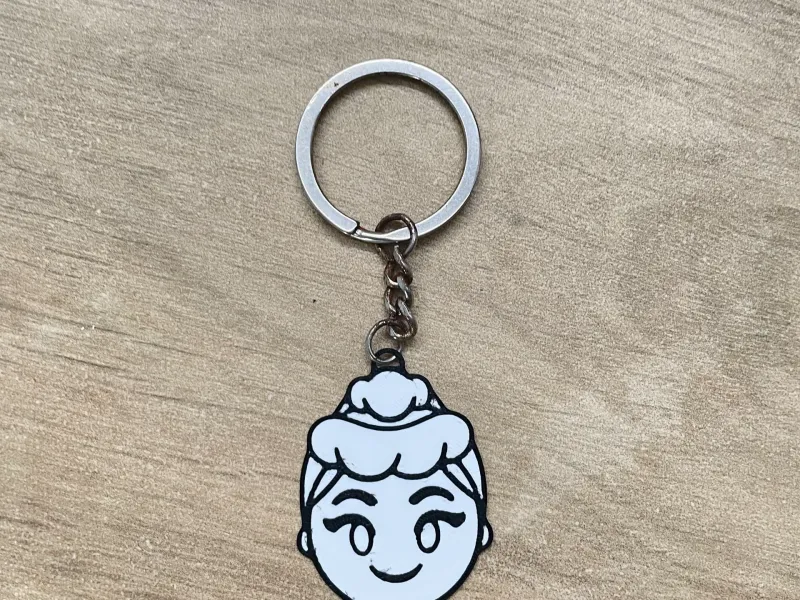 Llavero La cenicienta emoji