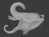 Elephant Head Wall Hanger Coat and Key Holder Hook-5