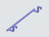 Towel Rack - for Under Sink Cabinet Door-1