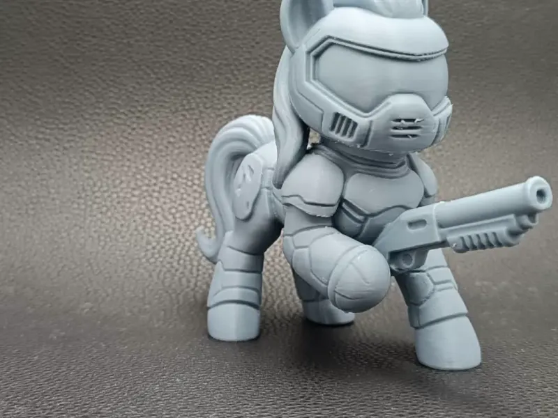 My Little Doom – Chibi Pony Doom Slayer