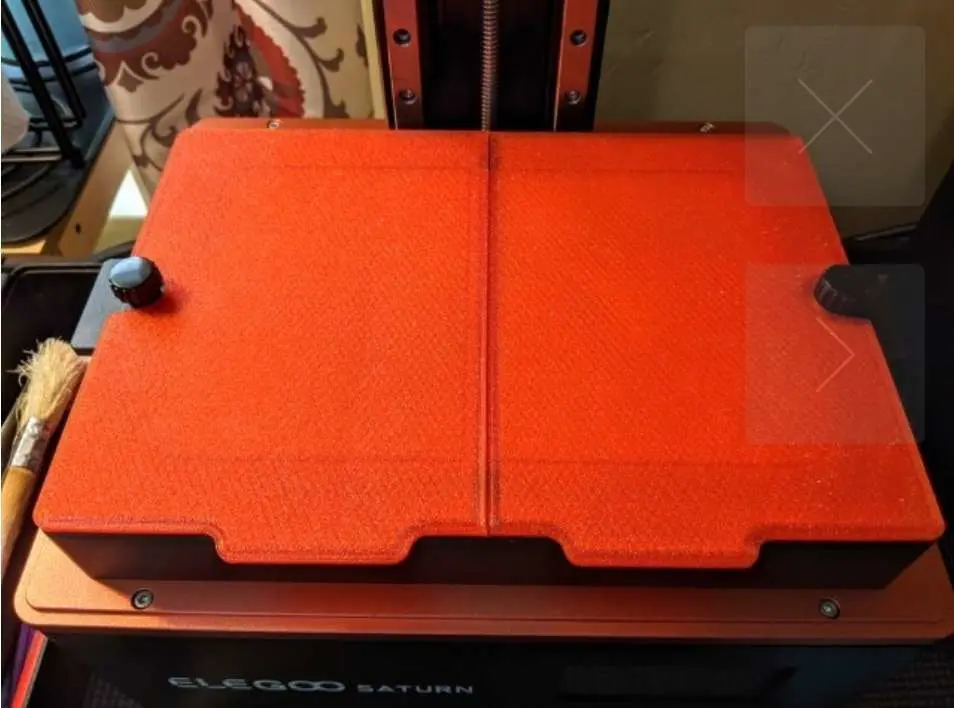Vat cover for elegoo saturn