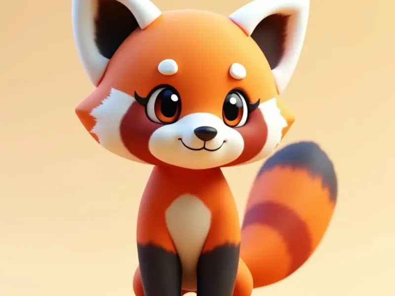 Cute Red Panda