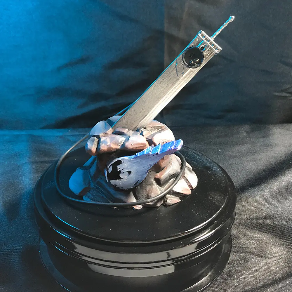 Buster Sword Mi Band Charging Stand 