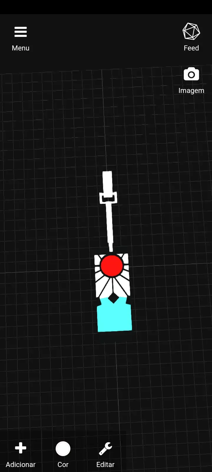 file 1. Tanjiro earring for cosplay Demon Slayer
